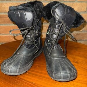 Women's Black Winter Boots